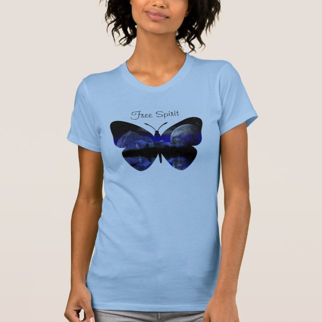 Freier Geist T-Shirt (Vorderseite)