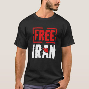 Freier Iran Freiheit Azadi iranische Persische Lie T-Shirt