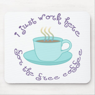 Freier Kaffee Mousepad