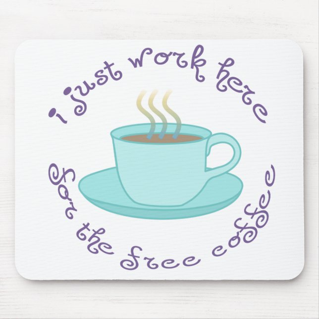 Freier Kaffee Mousepad (Vorne)