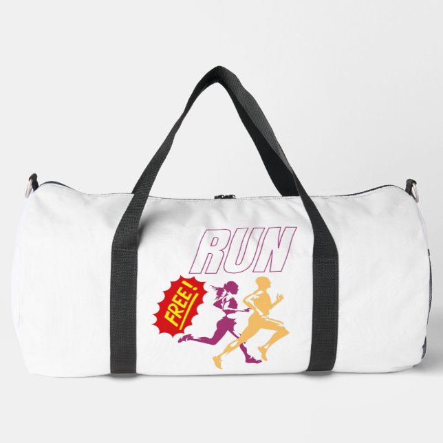 freier Lauf Duffle Bag (Vorderseite)