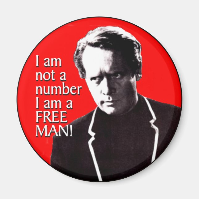 Freier Mensch Magnet (Vorne)