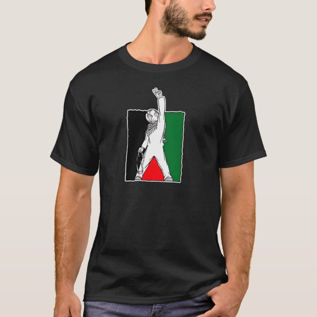 Freier Palästina-T - Shirt (Vorderseite)