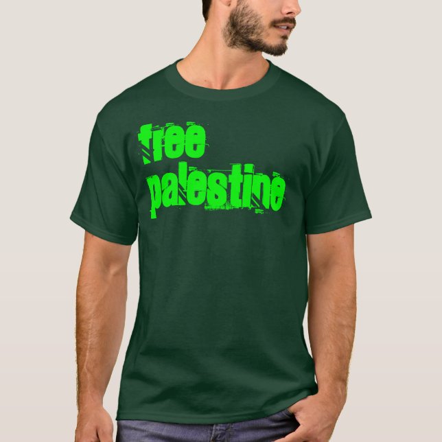 Freier Palästina-T - Shirt (Vorderseite)