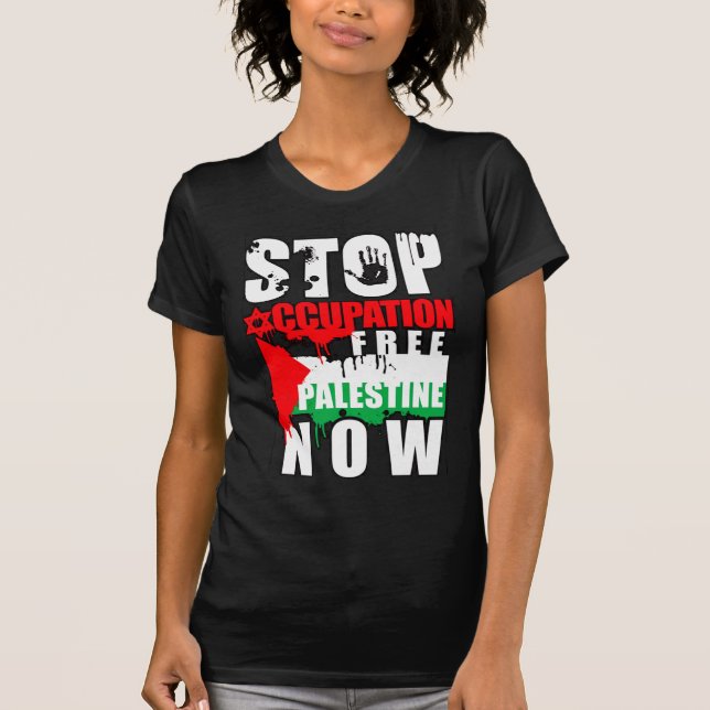 Freier Palästina-T - Shirt (Vorderseite)