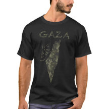 Freier palästinensischer Gaza-T - Shirt - Camoufla