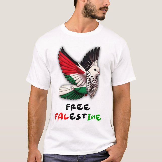 Freier palästinensischer T - Shirt (Vorderseite)