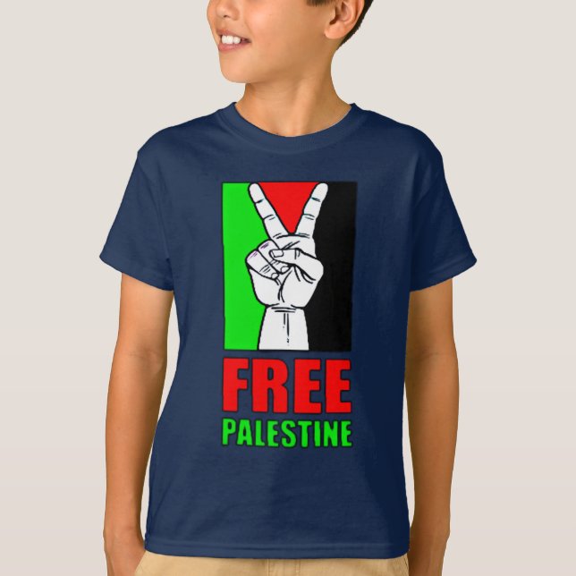 Freier palästinensischer T - Shirt (Vorderseite)