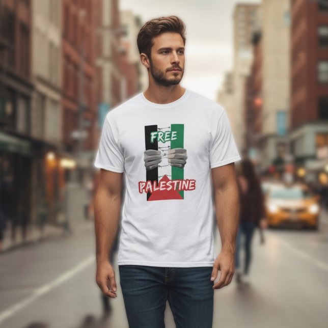 FREIER PALESTINE T - Shirt für den Menschen (Von Creator hochgeladen)