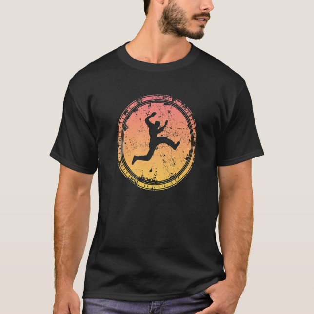 Freier Parkour Running Training Freerunner T-Shirt (Vorderseite)