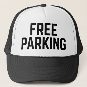 FREIER PARKspaßslogan-Fernlastfahrerhut Truckerkappe
