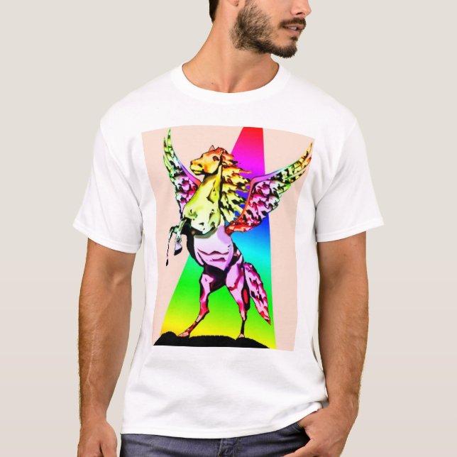 Freier Pegasus T-Shirt (Vorderseite)