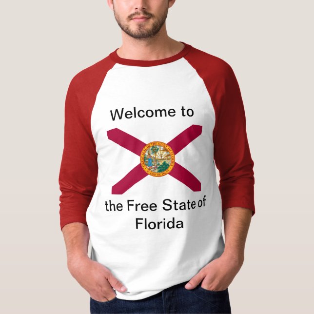 freier Staat Florida  T-Shirt (Vorderseite)
