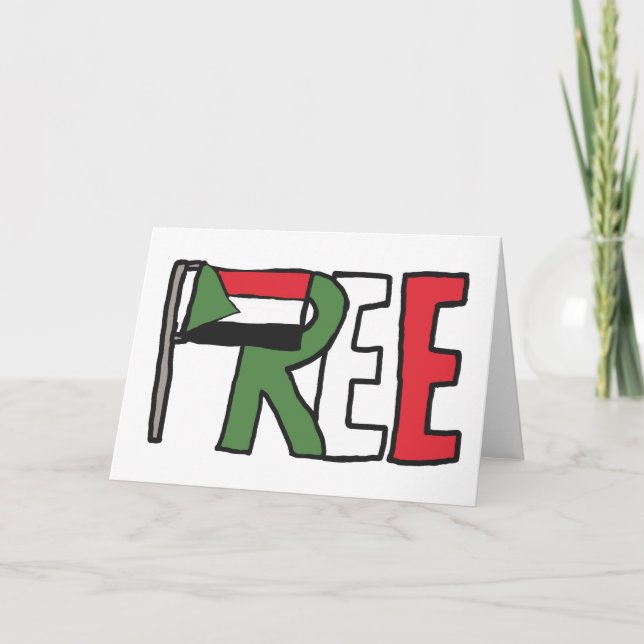 Freier Sudan Karte (Vorderseite)