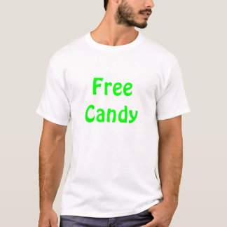 freier Süßigkeits-T - Shirt