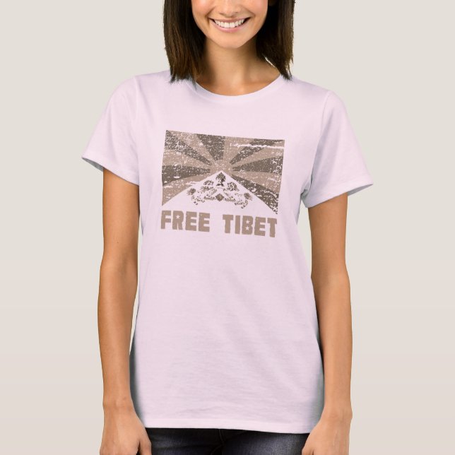 Freier Tibet-T - Shirt (Vorderseite)