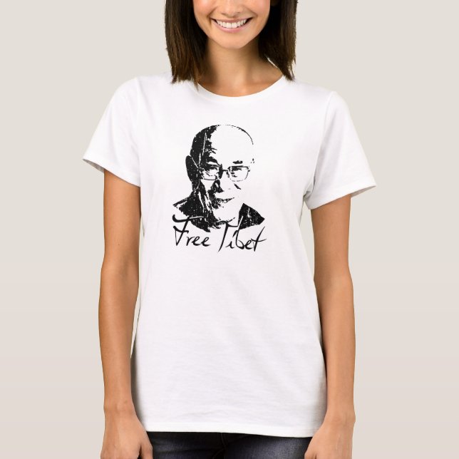 Freier Tibet-T - Shirt (Vorderseite)