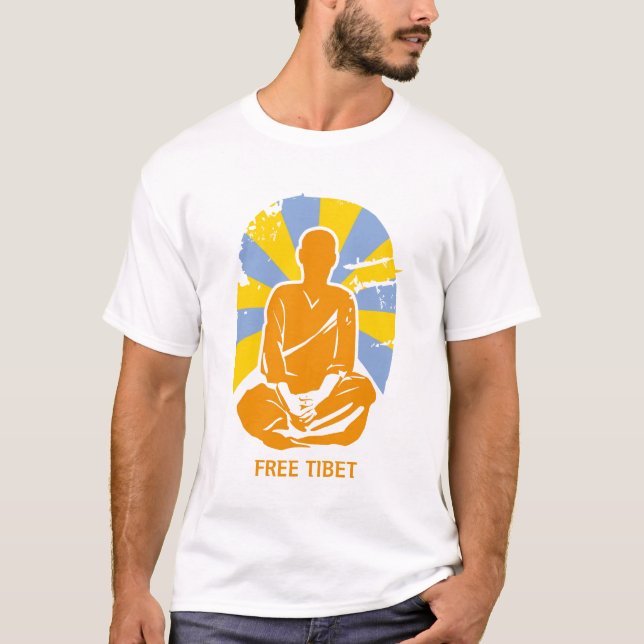 Freier Tibet-T - Shirt (Vorderseite)