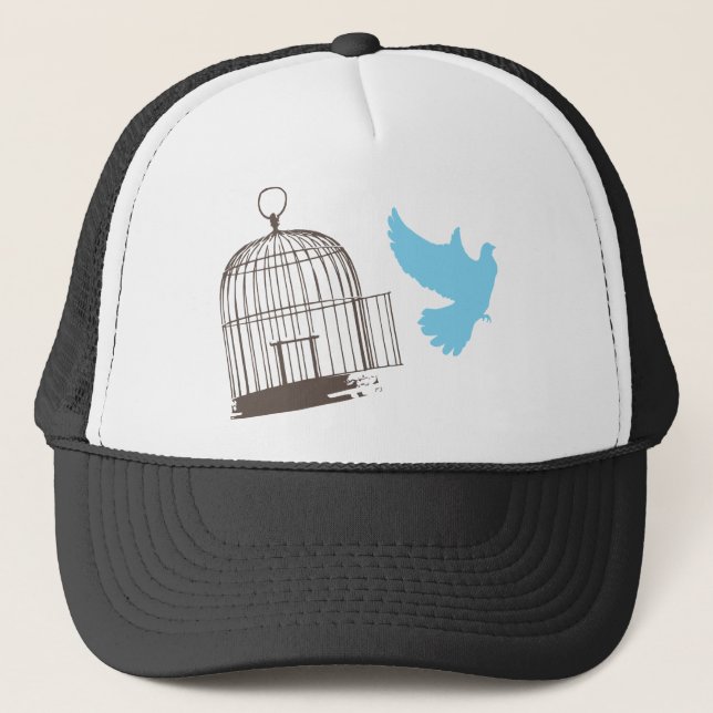 Freier Vogel Truckerkappe (Vorderseite)