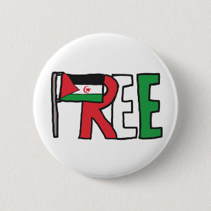 Freier Western Sahara Button