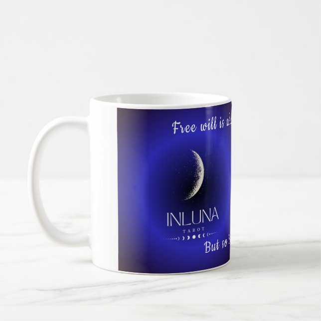 Freier Wille ist immer verfügbar Tasse (Links)