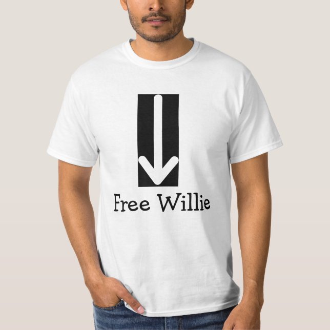 Freier Willie - grundlegender T - Shirt (Vorderseite)