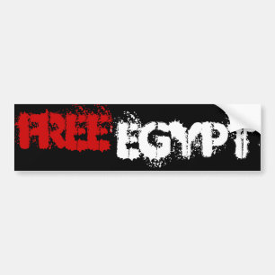 FREIES ÄGYPTEN AUTOAUFKLEBER