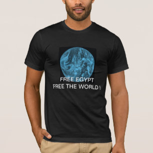 FREIES ÄGYPTEN FREI DIE WELT T-Shirt