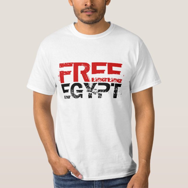 FREIES ÄGYPTEN T-Shirt (Vorderseite)
