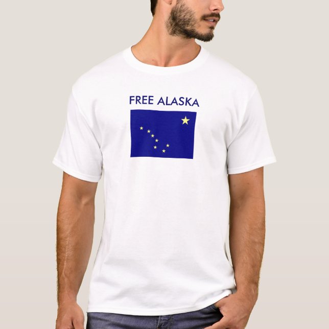 FREIES ALASKA T-Shirt (Vorderseite)