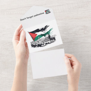 Freies Aqsa freies Palästina All In One Einladung