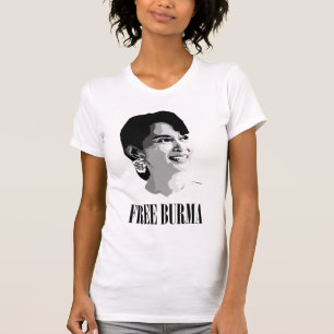 Freies Birma - Aung sang Suu Kyi T-Shirt