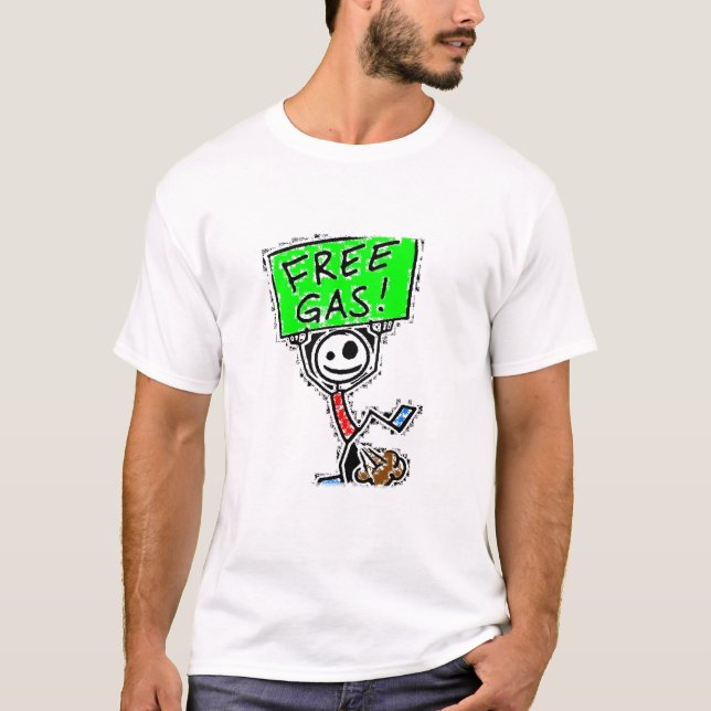 Freies Gas T-Shirt (Vorderseite)