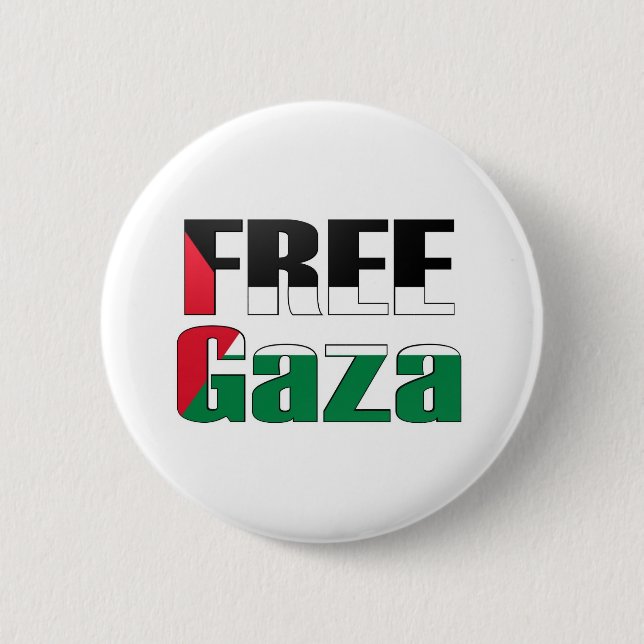 Freies Gaza Button (Vorderseite)