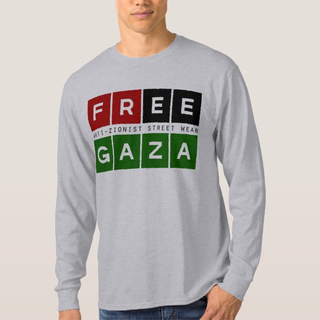 Freies Gaza! T-Shirt (Vorderseite)