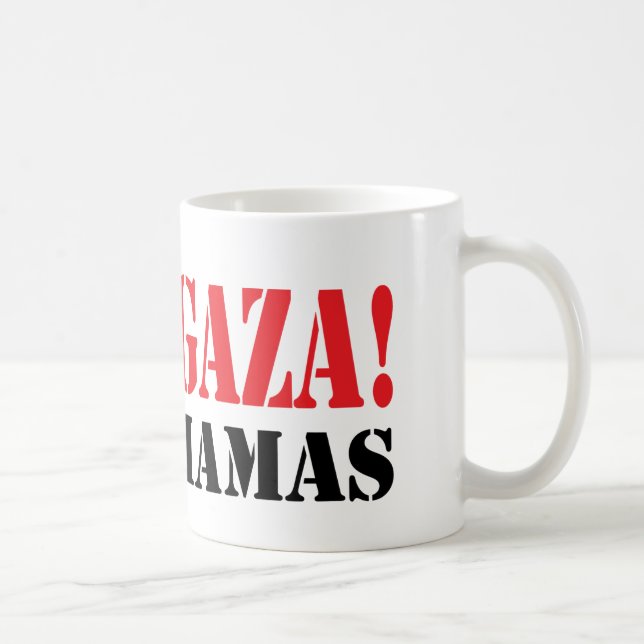 Freies GAZA von HAMAS Tasse (Rechts)