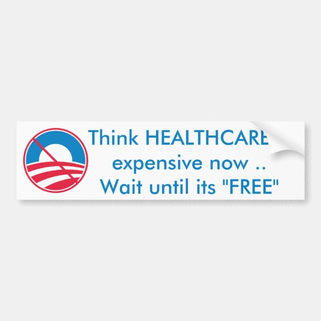 Freies GESUNDHEITSWESEN Autoaufkleber (Vorne)