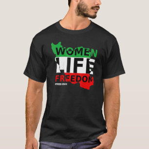 Freies Iran Frauen Leben Freiheit Steht mit persis T-Shirt
