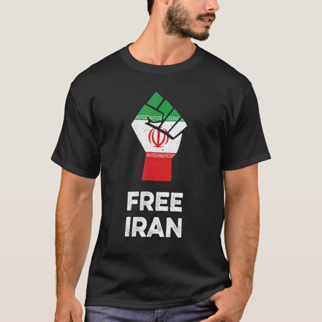 Freies Iran Shirt Feministisch Gleichheit Iran Pro (Vorderseite)