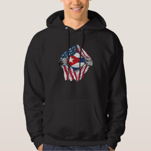 Freies Kuba Amerikanische Flagge Kuba-Flagge Desig Hoodie