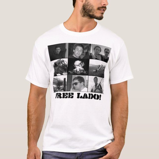 freies lado 2 B&W T-Shirt (Vorderseite)