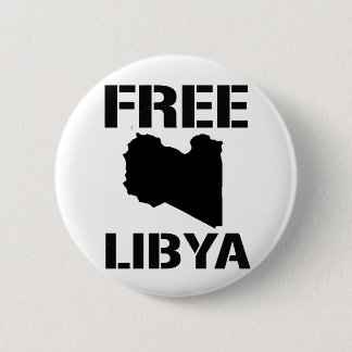 FREIES LIBYEN (Schwarzes) Button