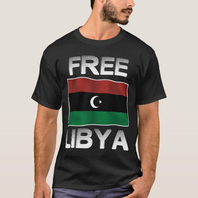 Freies Libyen T-Shirt (Vorderseite)