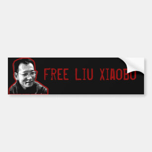 Freies Liu Xiaobo Autoaufkleber