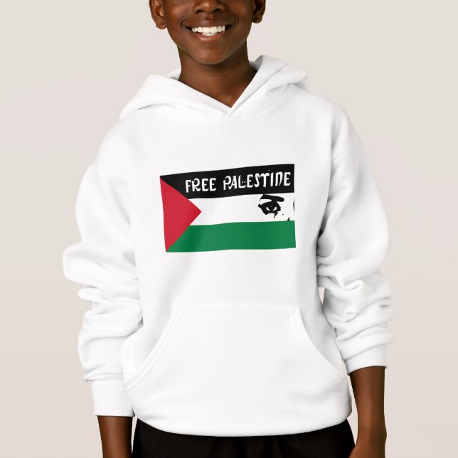 Freies Palästina - فلسطينعلم - palästinensische Hoodie (Vorderseite)