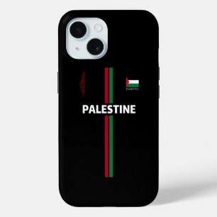 Freies Palästina Fußball - Flagge Karte Team iPhone 15 Hülle
