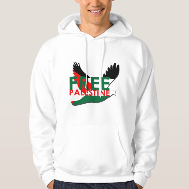 FREIES PALÄSTINA HOODIE (Vorderseite)