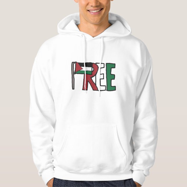 Freies Palästina Hoodie (Vorderseite)