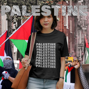 Freies Palästina im palästinensischen Schaldesign Tri-Blend Shirt