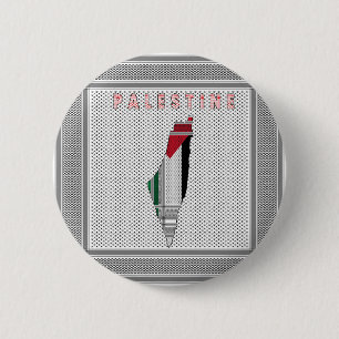 Freies Palästina Knopf - Palästinensischer Ansteck Button
